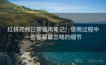 <strong>红桃视频</strong>日常使用笔记：使用过程中一些容易被忽略的细节