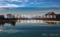 糖心日常使用笔记：内容更新频率与实际可看程度评估