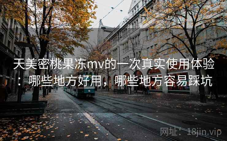 天美密桃果冻mv的一次真实使用体验：哪些地方好用，哪些地方容易踩坑  第1张
